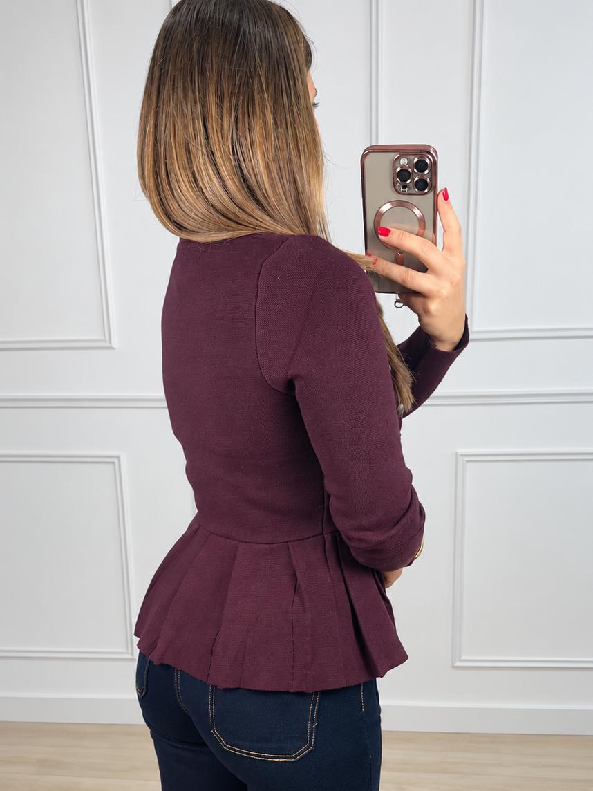 Chaqueta Napoleón con volantes