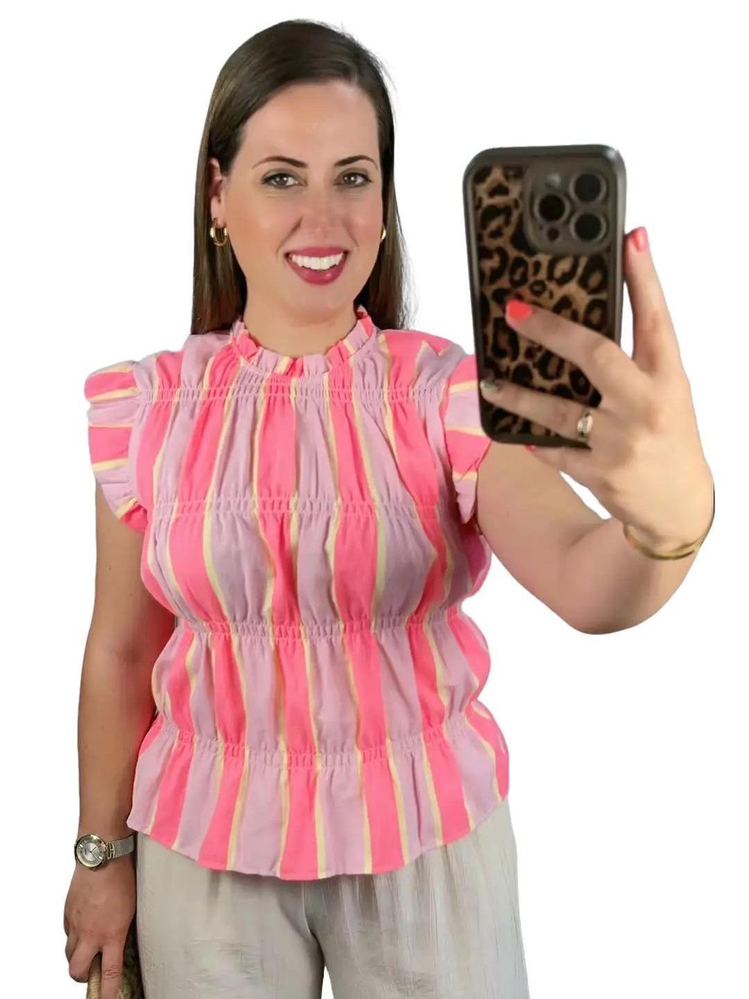 Blusa elástica Calipo