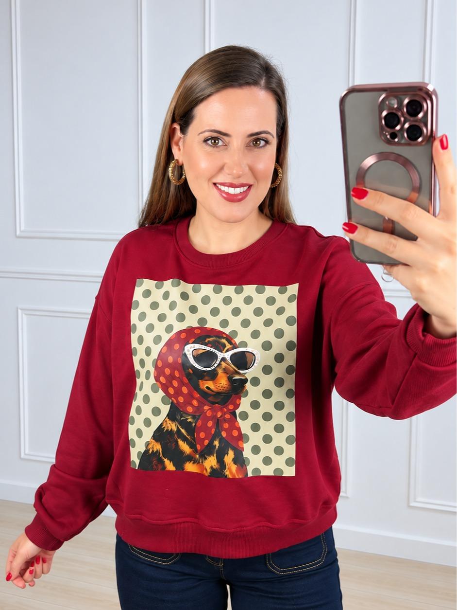 Sudadera Lunares