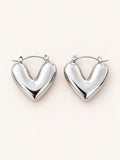 Pendientes Amour acero antialergico
