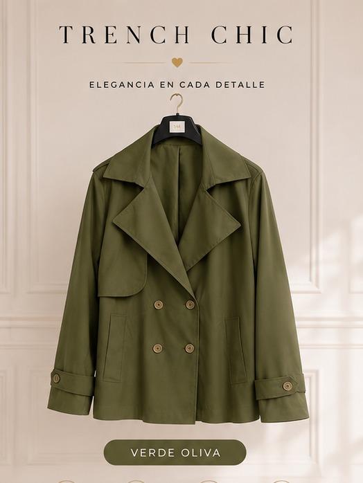 Trench Charlott repelente al agua