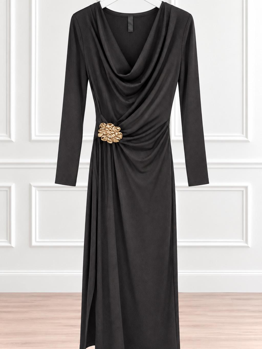 Vestido Broche