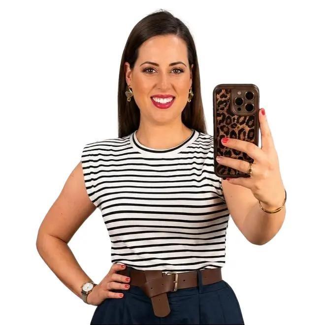 Camiseta Hombreras Rayas