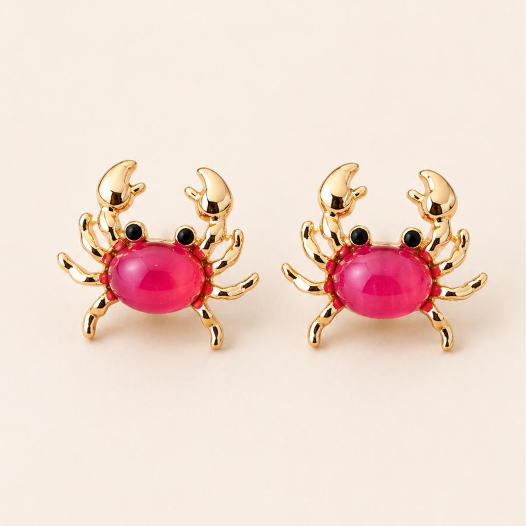 Pendientes Cangrejo