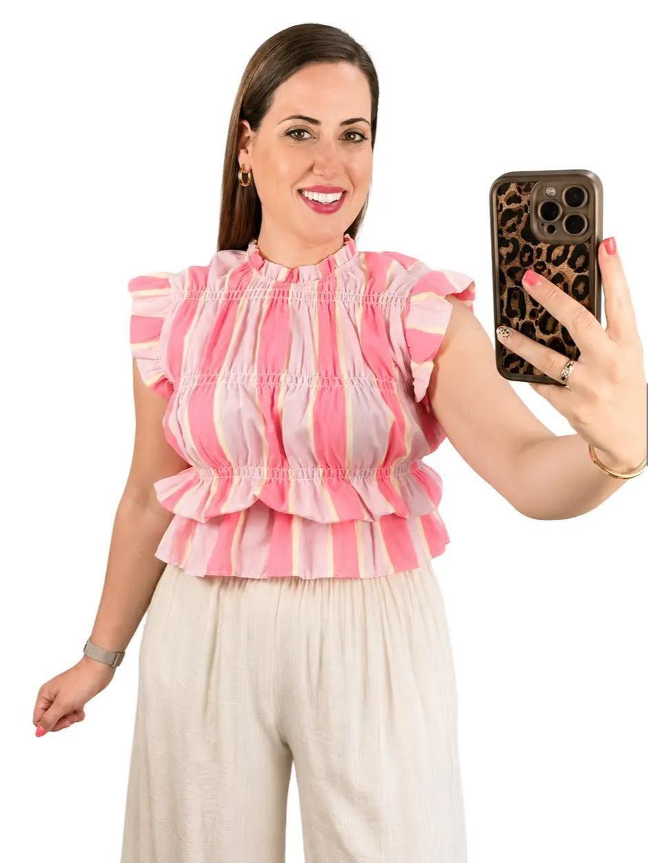 Blusa elástica Calipo