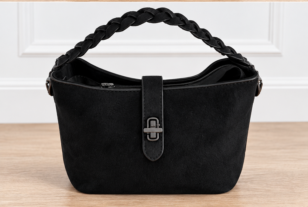 Bolso piel melocotón Alessia
