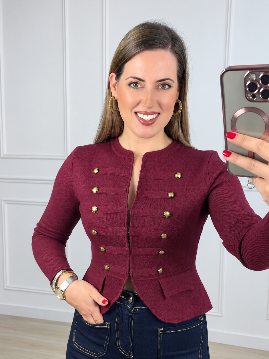 Chaqueta Napoleón Crop