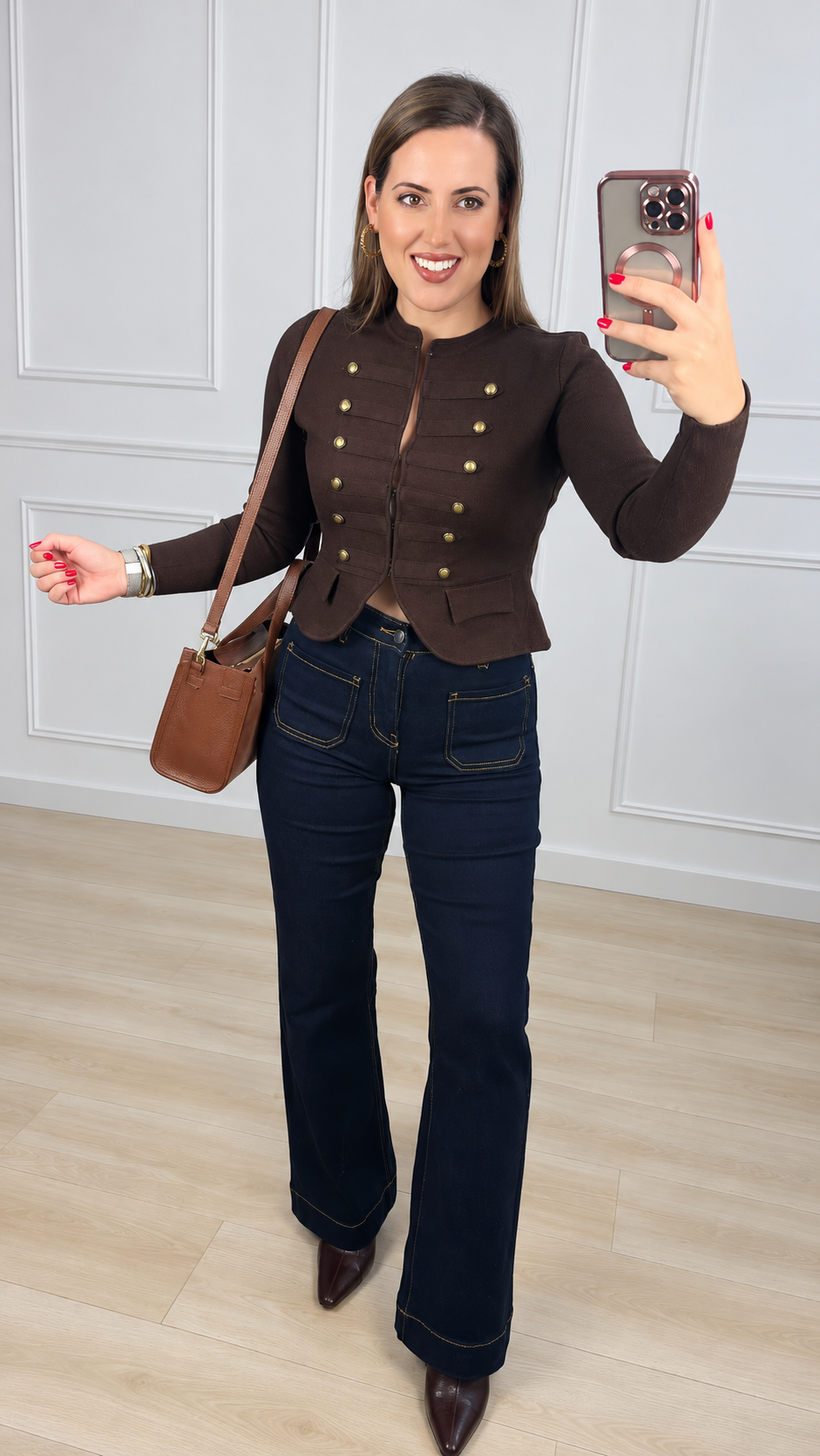 Chaqueta Napoleón Crop