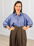 Camisa Marisol con manga 3/4 globo