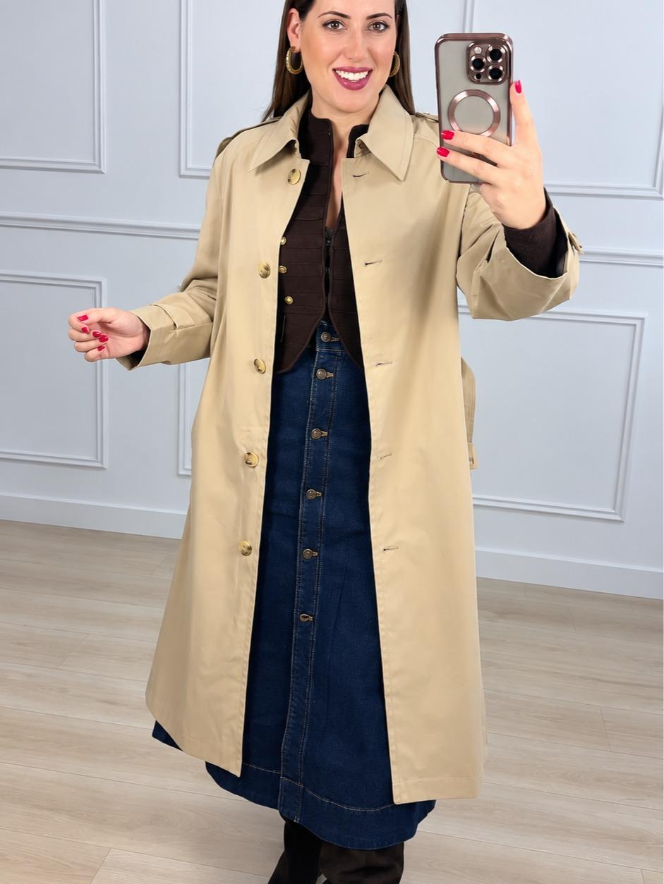 Gabardina beige Londres
