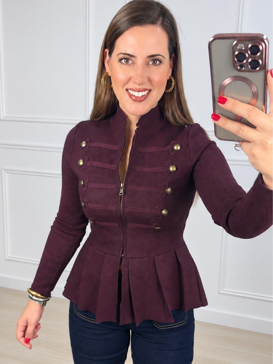 Chaqueta Napoleón con volantes