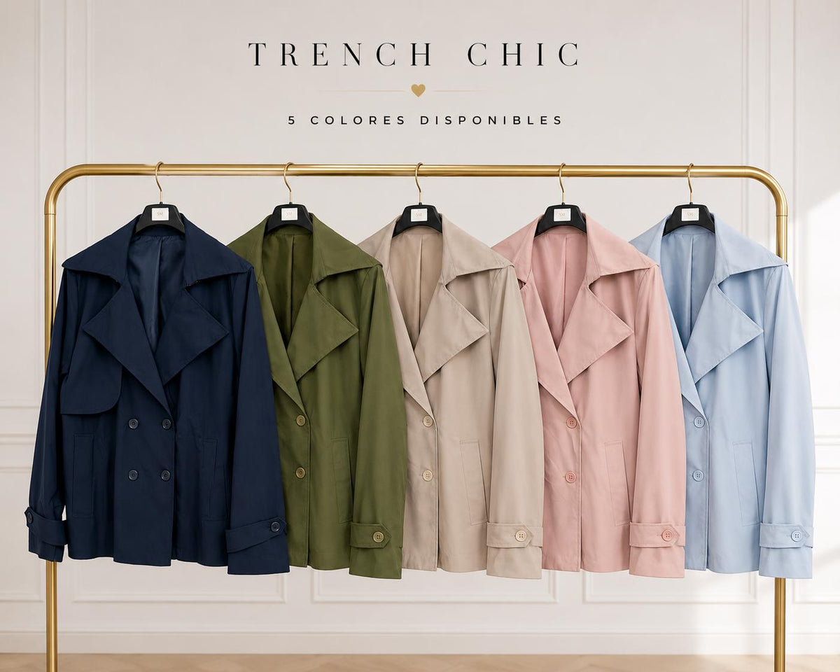 Trench Charlott repelente al agua