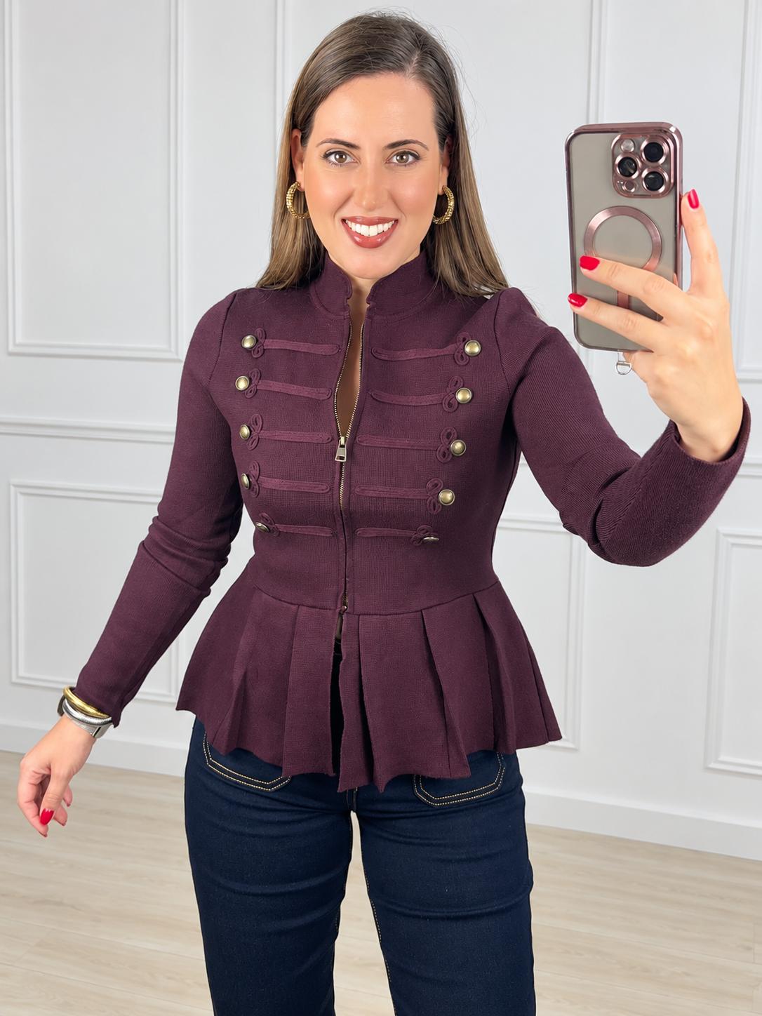 Chaqueta Napoleón con volantes