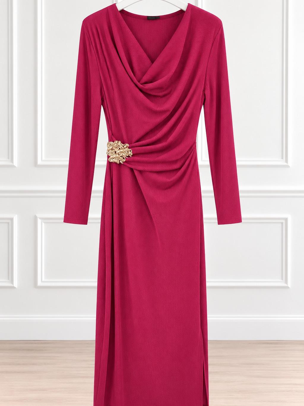 Vestido Broche